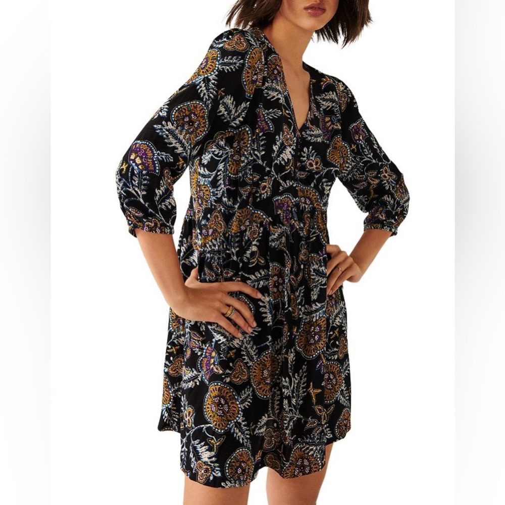 BA&SH Volver Paisley Mini Dress size 0